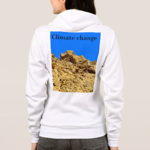 Veste À Capuche Le changement climatique s'occupe de l'environneme