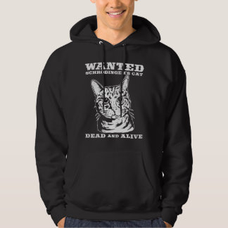 Veste À Capuche Le chat de Schrodinger a voulu des morts ou vivant