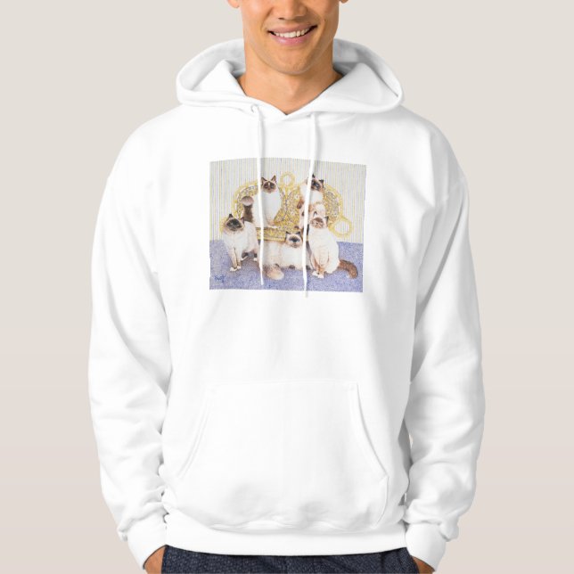 Veste À Capuche Le chocolat écrème (Devant)
