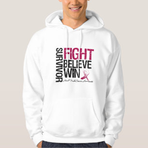 Veste À Capuche Le combat de survivant de cancer de la tête et du
