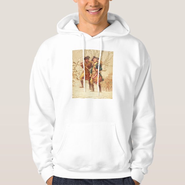 Veste À Capuche Le Continentals par Frank Blackwell Mayer 1875 (Devant)