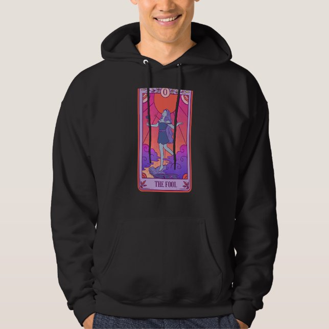 Veste À Capuche Le costume d'Halloween de la carte Fool Tarot (Devant)