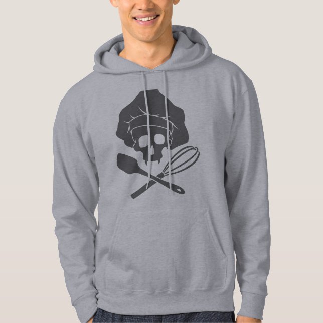 Veste À Capuche Le crâne de Baker avec Toque (Devant)