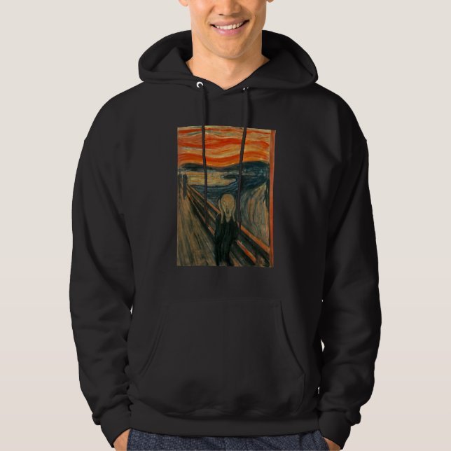 Veste À Capuche Le cri d'Edvard Expressionism Munch Art (Devant)
