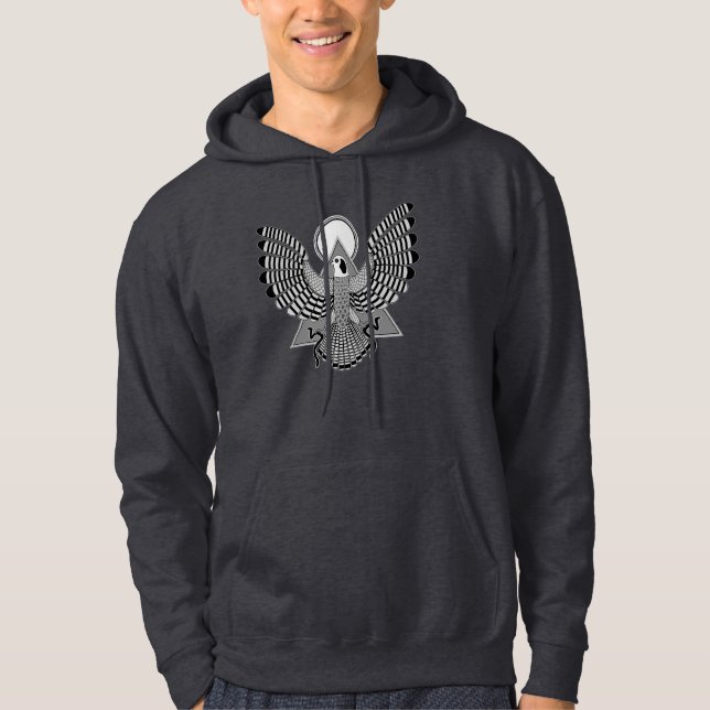 Veste À Capuche Le Dieu du Faucon (Devant)