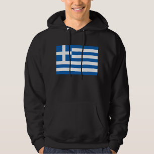 Veste À Capuche Le drapeau de la Grèce