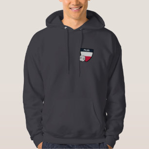 Veste À Capuche Le football du football de Polska Pologne