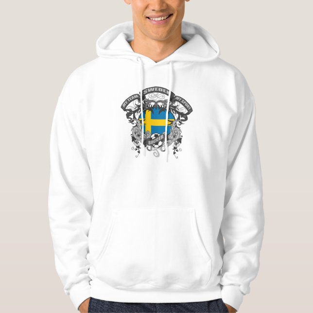 Veste À Capuche Le football Suède (Devant)