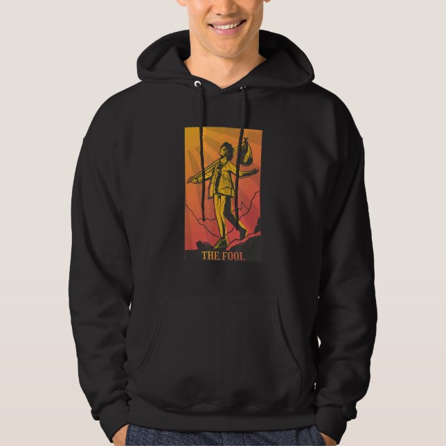 Veste À Capuche Le fou Tarot Vagabond (Devant)
