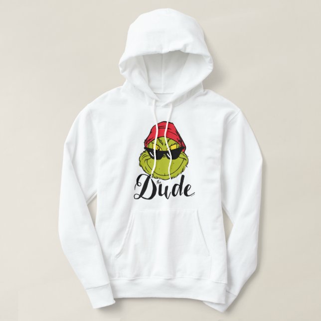 Veste À Capuche Le Grinch | Le T-shirt Dude (Design devant)