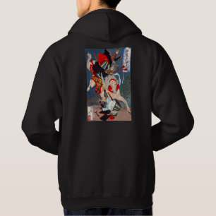 Veste À Capuche Le guerrier de Samurai combat sur un cheval, Yoshi