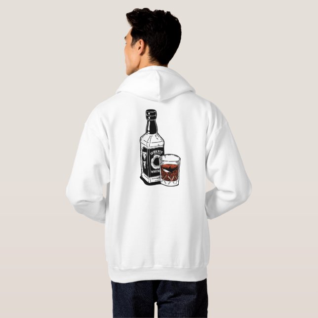 Veste À Capuche Le Jack Daniels - Requin Bourbon (Dos entier)