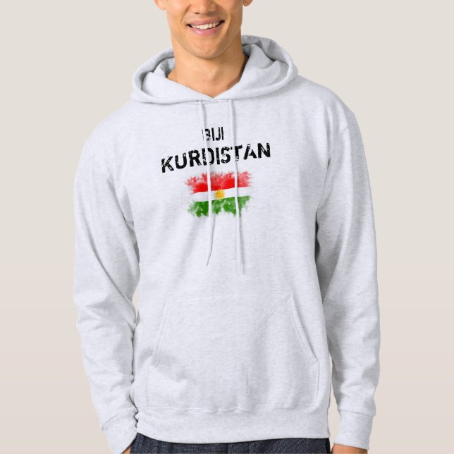 Veste À Capuche Le Kurdistan Hoody with « Biji Kurdistan " (Devant)