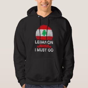 Veste À Capuche Le Liban Dit Que Je Dois Aller À La Roo Du Patrimo