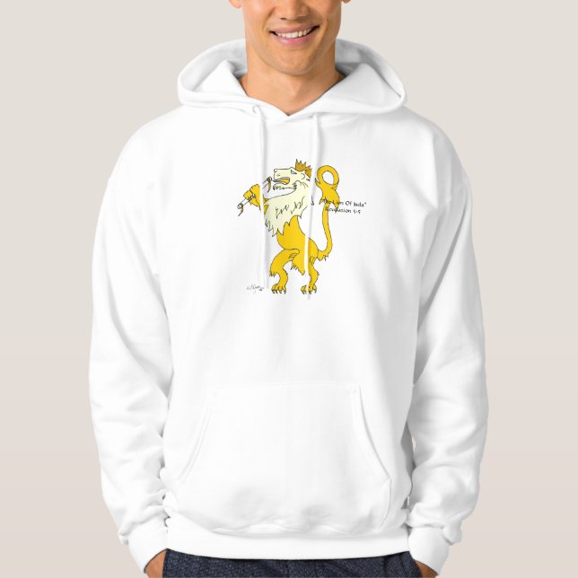 Veste À Capuche Le lion de Juda (Devant)