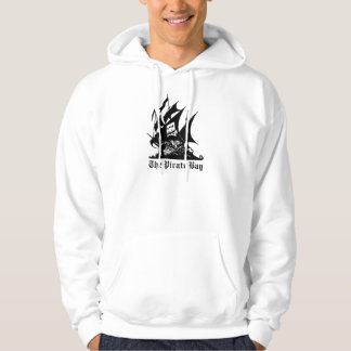 Veste À Capuche le logo de bateau de pirate de baie de pirate