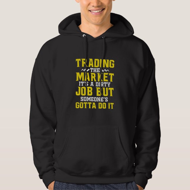 Veste À Capuche Le Marché Des Investisseurs (Devant)