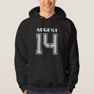 Veste À Capuche Le Meilleur Cadeau Pour Anniversaire 14 Août