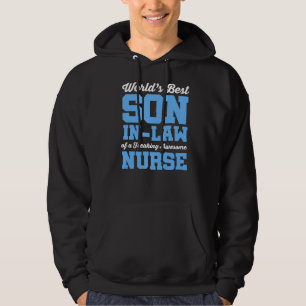 Veste À Capuche Le meilleur fils de Nursing World en droit d'une m