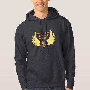 Veste À Capuche Le Métal Lourd Ne M'A Jamais Frustré Le Coeur.