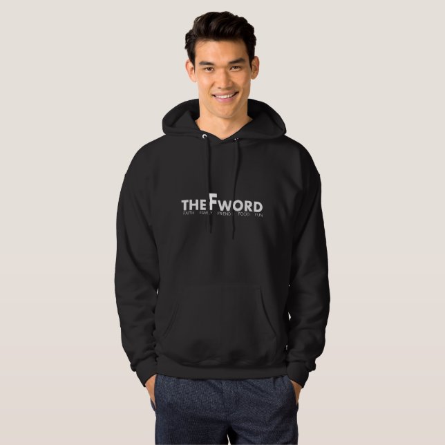 Veste À Capuche Le mot en F (Devant entier)