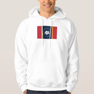 Veste À Capuche le nouveau drapeau du mississippi usa american ame