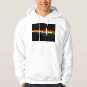 Veste À Capuche Le panache d'énergie arc-en-ciel de SlipperyJoe a