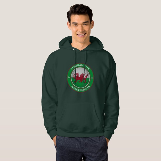 Veste À Capuche Le Pays de Galles (Devant entier)
