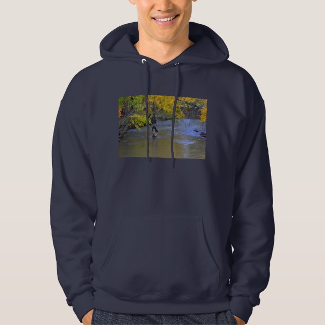 Veste À Capuche Le pêcheur de mouche (Devant)