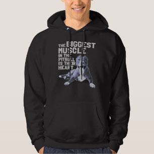 Veste À Capuche Le Plus Gros Muscle De La Taupe Est Leur Coeur