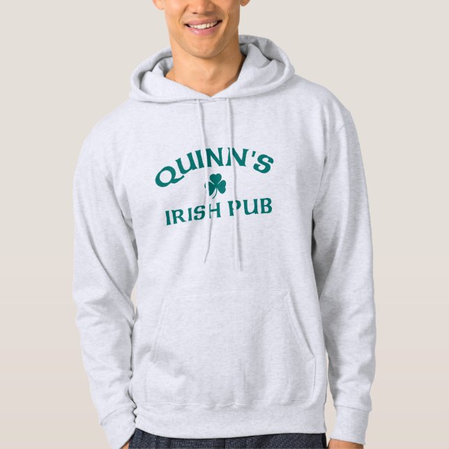 Veste À Capuche Le pub irlandais de Quinn (Devant)
