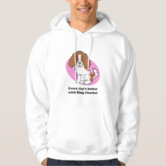 Veste À Capuche Le Roi cavalier Charles Hoodie de chien de bande