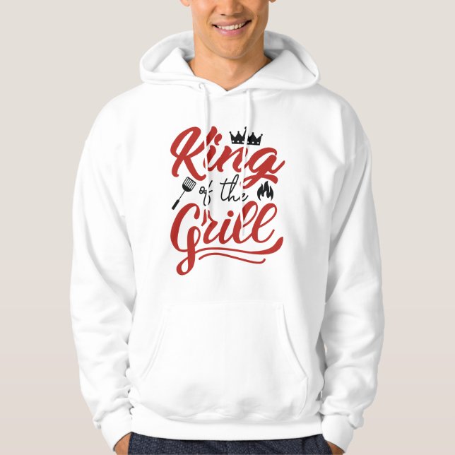 Veste À Capuche Le Roi Du Grill (Devant)