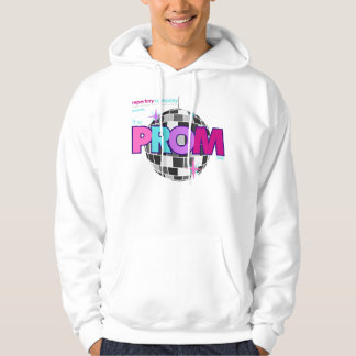 Veste À Capuche Le sweat-shirt à capuche blanc unisexe The Prom Ov