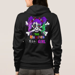 Veste À Capuche Le sweat-shirt original Bad Girl Punk Rock Girl Po