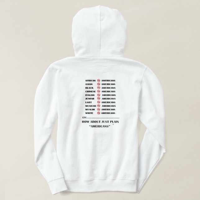 Veste À Capuche Le sweatshirt à capuchon de base de vos hommes (Design dos)