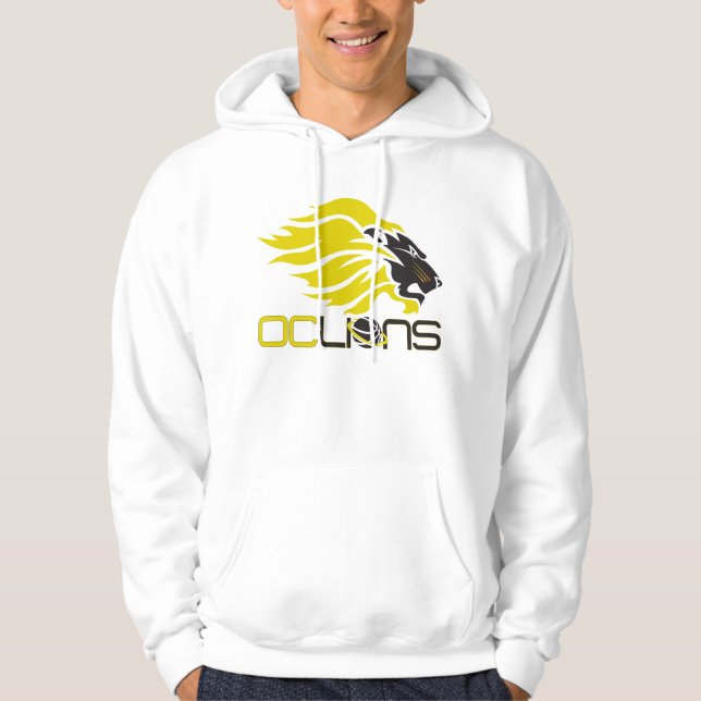 Veste À Capuche Le sweatshirt à capuchon des hommes de LIONS d'OC (Devant)