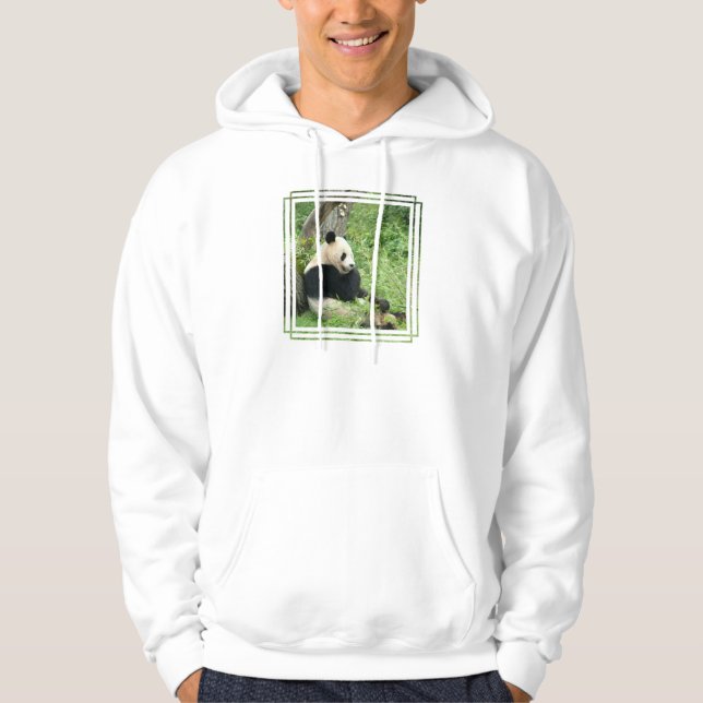 Veste À Capuche Le sweatshirt à capuchon des hommes de panda (Devant)