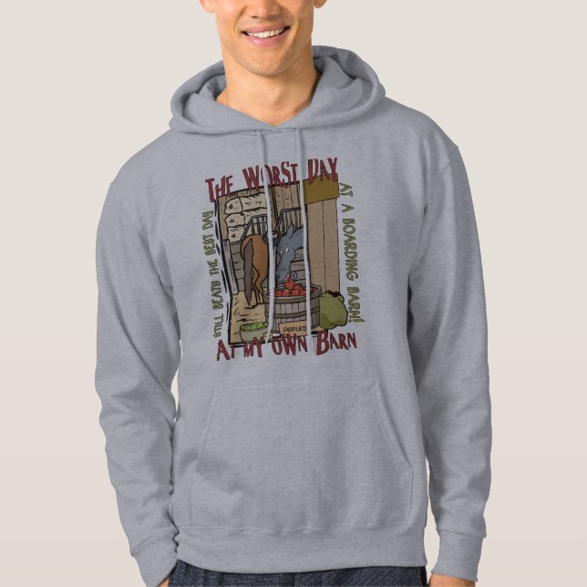 Veste À Capuche Le Sweatshirt de Horse Lover (Devant)