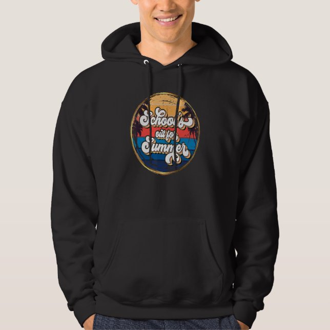 Veste À Capuche L'école de fin d'année pour l'été Dernier (Devant)