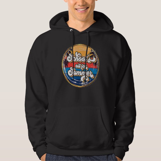 Veste À Capuche L'école de fin d'année pour l'été Dernier (Devant)