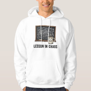Veste À Capuche Leçon de chaos Ambiance de burnout scolaire
