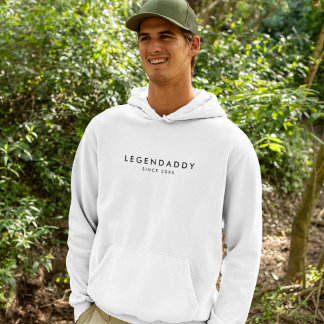 Veste À Capuche Legendaddy depuis pour légendaire Dads minimaliste