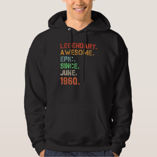 Veste À Capuche Légendaire Épopée stupéfiante depuis juin 1960 Nai
