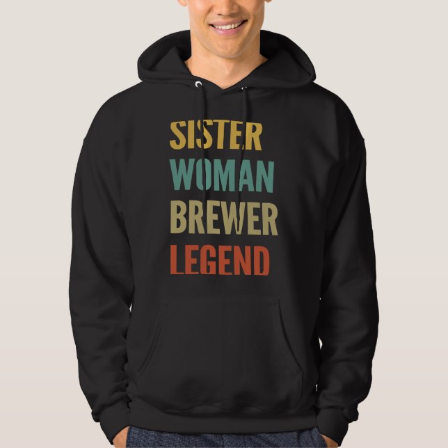 Veste À Capuche Légende de Soeur Femme Brewer (Devant)