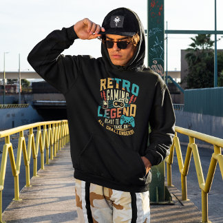 Veste À Capuche Légende du jeu Retro - Jeu vidéo