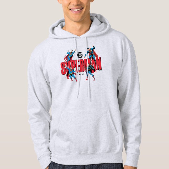 Veste À Capuche Légendes de Superman pour toujours Graphique (Devant)