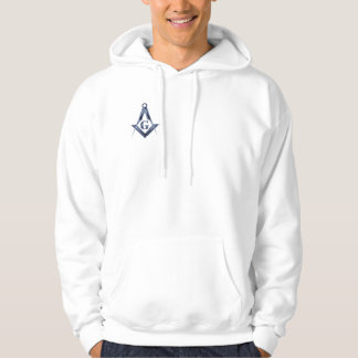 Veste À Capuche L'emblème bleu de loge
