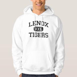 Veste À Capuche Lenox - tigres - lycée de Lenox - Lenox Iowa