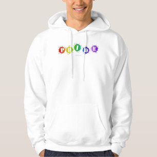 Veste À Capuche L'enseigne de fierté aux couleurs de l'arc-en-ciel